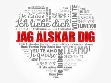 Jag alskar dig (I Love You in Swedish)
