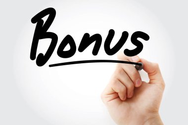 İşaretleyicili bonus metin