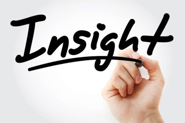İşaretçi ile insight metni