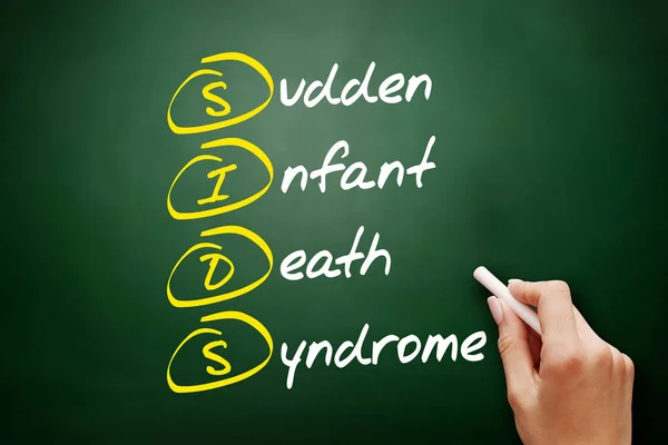 SIDS - Sudden Infant Death Syndrome — Stock Photo, Image