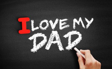 Ben tahtaüzerinde babam metin seviyorum