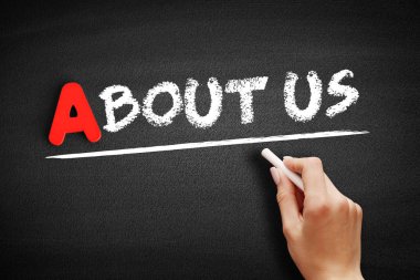 Kara tahtadaki Hakkımızda Metin