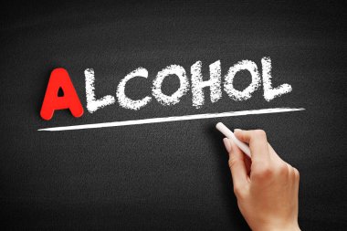 Tahtaüzerinde alkol metni