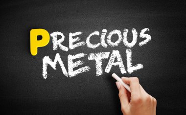 Tahtadaki değerli metal metin