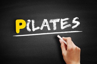 Tahtadaki pilates metni