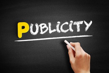 Tahtada tanıtım metni