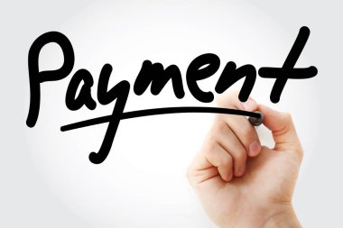 Ödeme marker ile yazma el