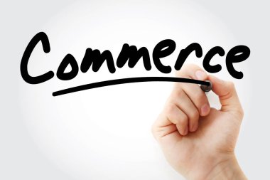 El ticaret marker ile yazma