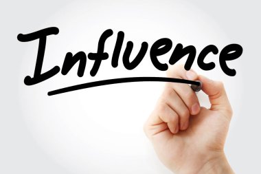 El etkisi marker ile yazma