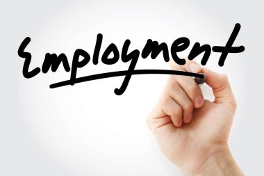 El istihdam marker ile yazma