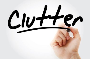 El yığılmayı marker ile yazma