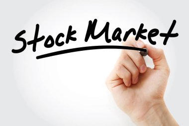 Borsa marker ile yazma el