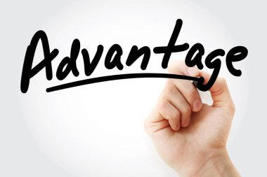 El avantaj marker ile yazma