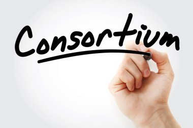 El Konsorsiyumu marker ile yazma