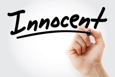 Masum marker ile yazma el