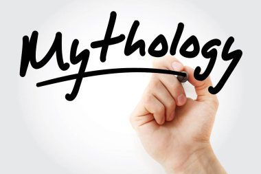 Mitoloji marker ile yazma el