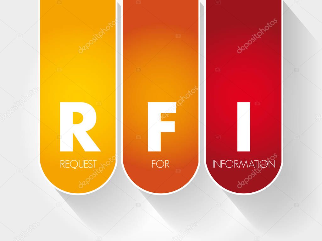RFI - Request For Information acronym