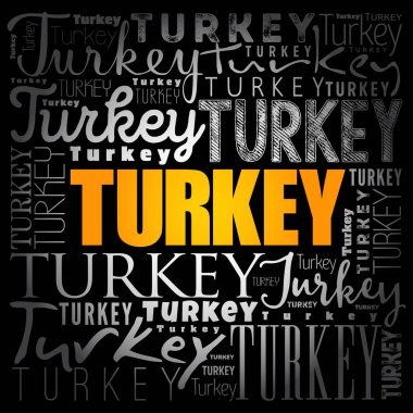 Türkiye duvar kağıdı kelime bulutu, seyahat kavramı geçmişi