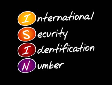 ISIN - Uluslararası Güvenlik Kimlik Numarası Kısaltma, iş konsepti geçmişi