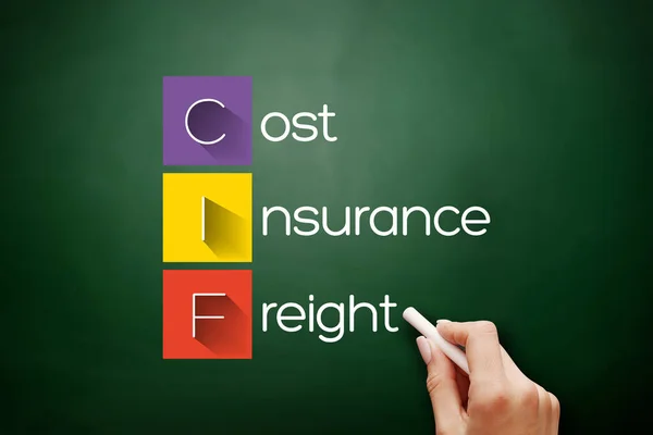 CIF Cost Insurance Freight acronym Stock Vector by ©dizanna 316898762