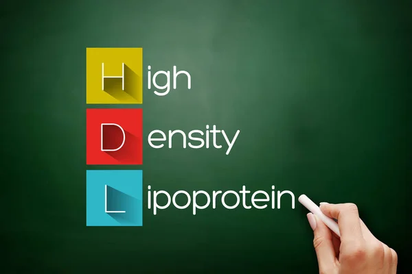 Hdl 고밀도 Lipoprotein — 스톡 사진