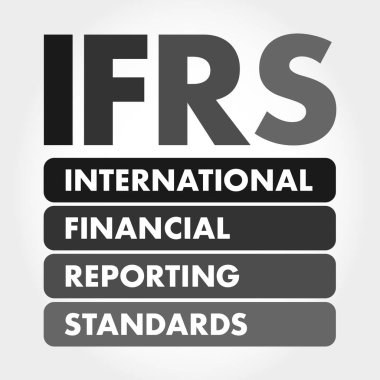 IFRS - Uluslararası Mali Raporlama Standartları kısaltması, iş konsepti geçmişi