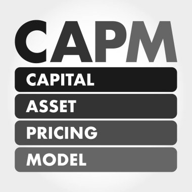 CAPM - Sermaye Varlık Fiyatlandırma Model kısaltması, iş konsepti geçmişi