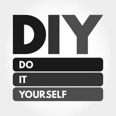 DIY - Kendin Yap Kısaltma, iş konsepti geçmişi