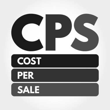 CPS - Satış Başına Maliyet kısaltması, iş konsepti geçmişi