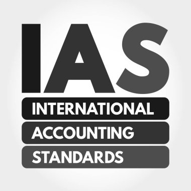 IAS - Uluslararası Muhasebe Standartları Kısaltma, iş konsepti geçmişi