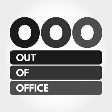 Ofis dışı kısaltma, iş konsepti geçmişi.