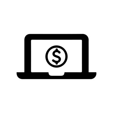 ekran dolar vektör renk simgesi NEW