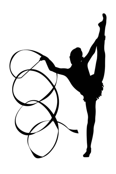 Hudozhestvennaya Gimnastika Siluet Stokovye Kartinki Besplatnye Royalti Fri Foto Hudozhestvennaya Gimnastika Siluet Depositphotos