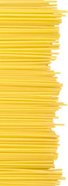 İzole spagetti İtalyan yemekleri Kuru Spagetti karbonhidrat tatlı yakın çekim