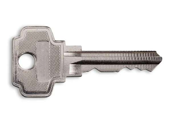 Metal house key — Stock Photo, Image