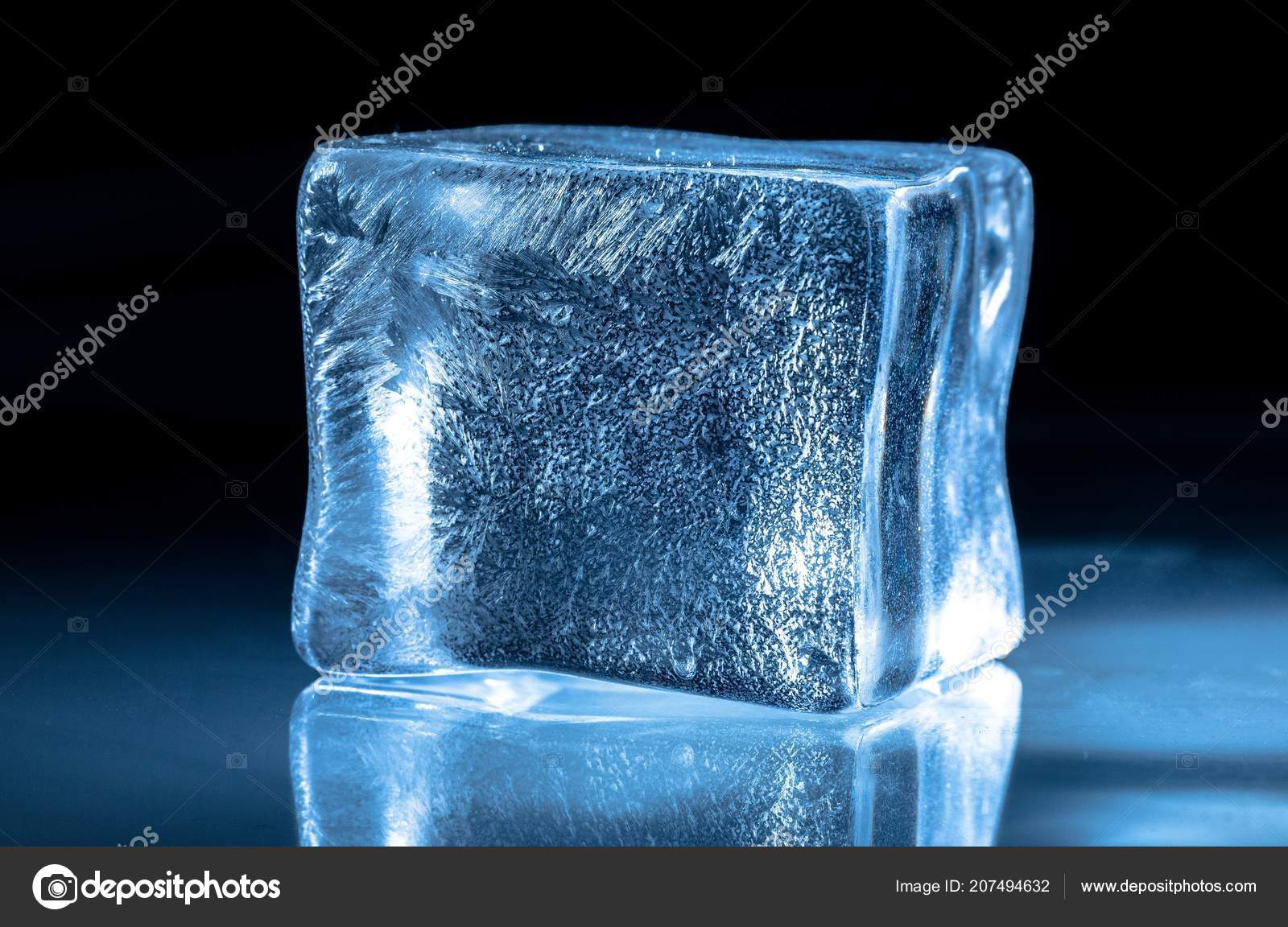 Premium Photo  Large ice cubes with frozen ice floes isolated on