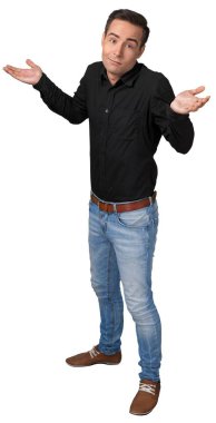 Karışık bir adam portresi