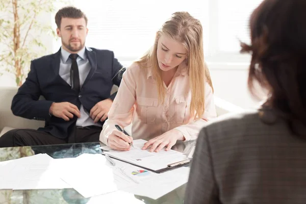 Finanzberater. — Stockfoto