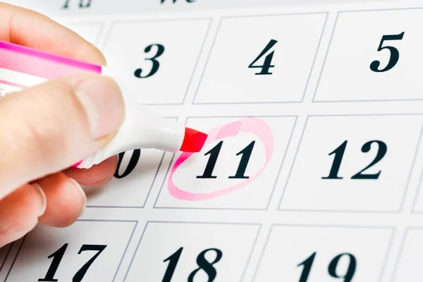 Calendar. — Stock Photo, Image