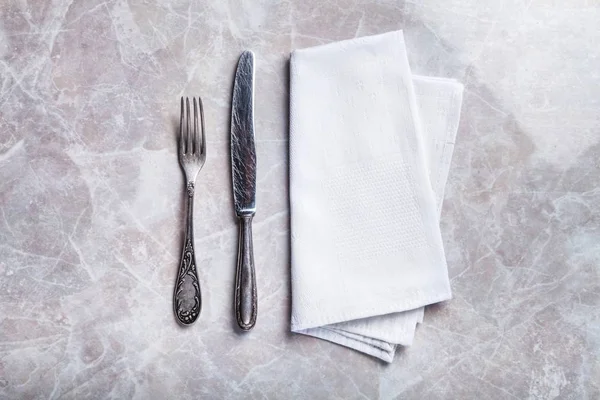 Napkin cloth table white blank mockup restaurant