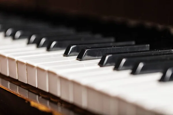 Chave de piano . — Fotografia de Stock