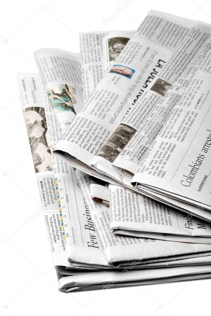 Stack of Newspapers