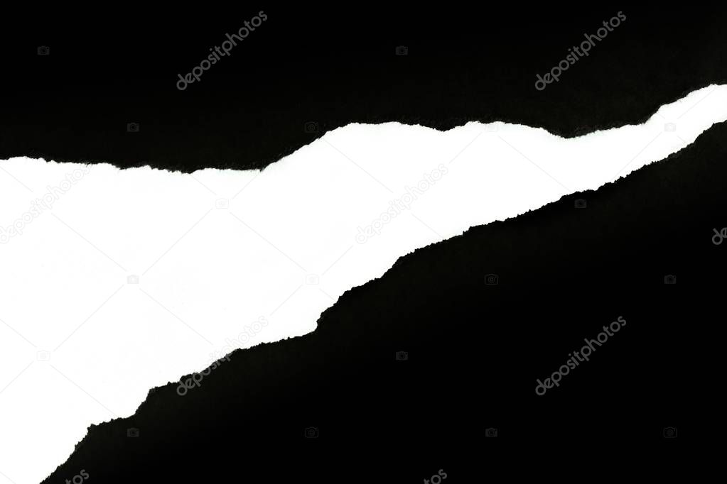 Abstract torn paper background template