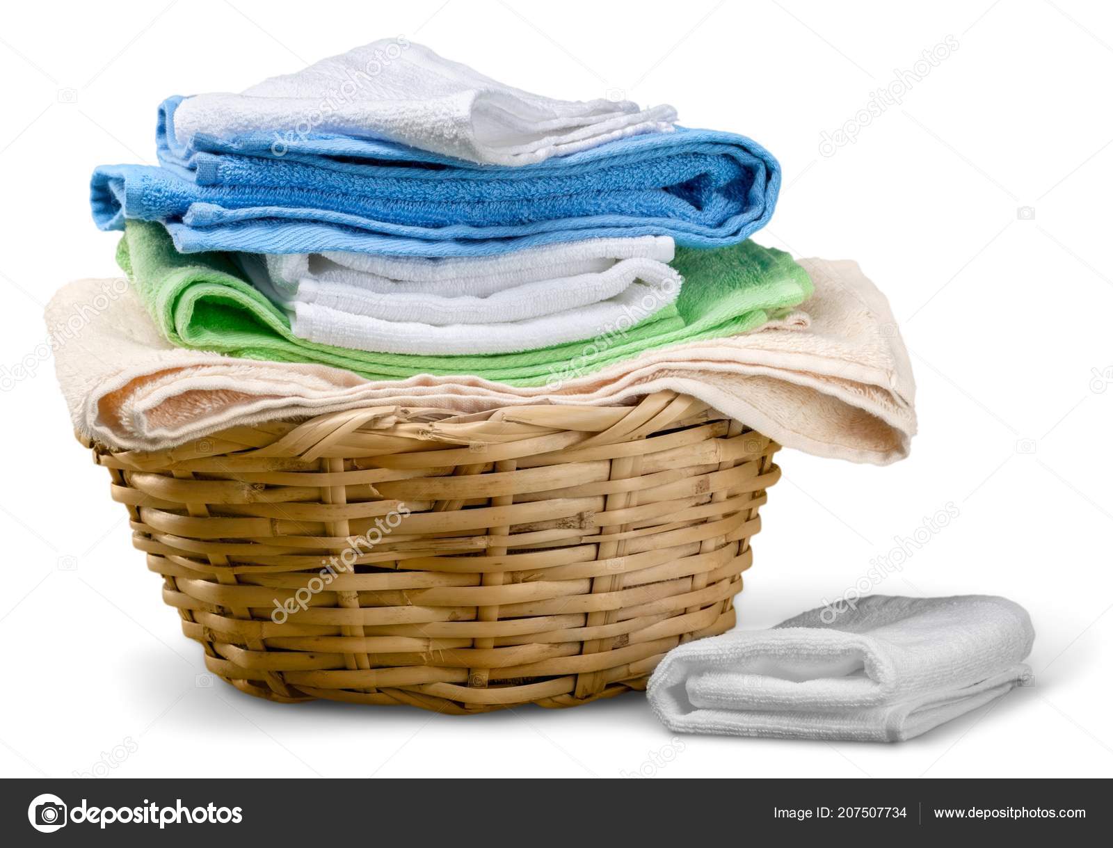 Cesta de lavandería limpia: fotografía de stock © billiondigital #207507734