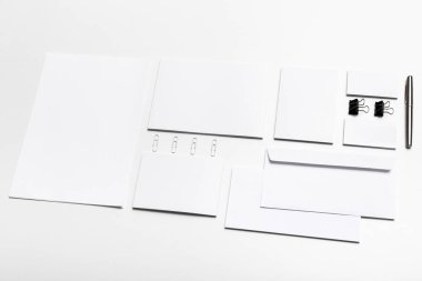 Mockup iş şablonu. Kurumsal kimlik