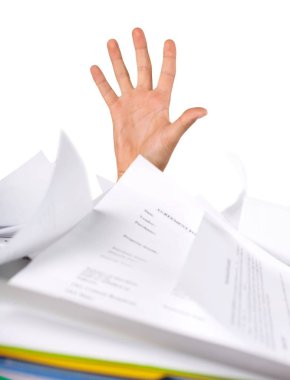 Evrak işlerini gömülü