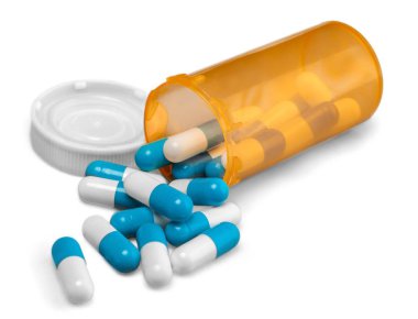 Renkli hapları ve tablet yakından görmek