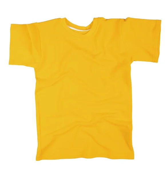 T-shirt amarela — Fotografia de Stock