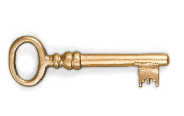 Gamla vintage nyckel — Stockfoto