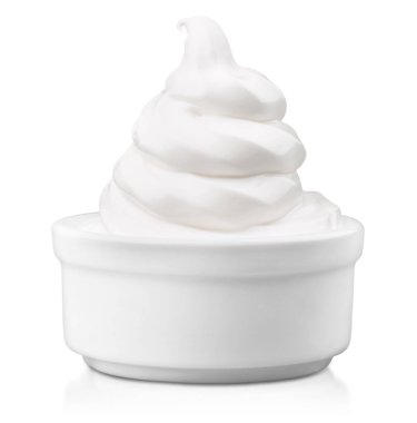 yumuşak vanilyalı dondurma